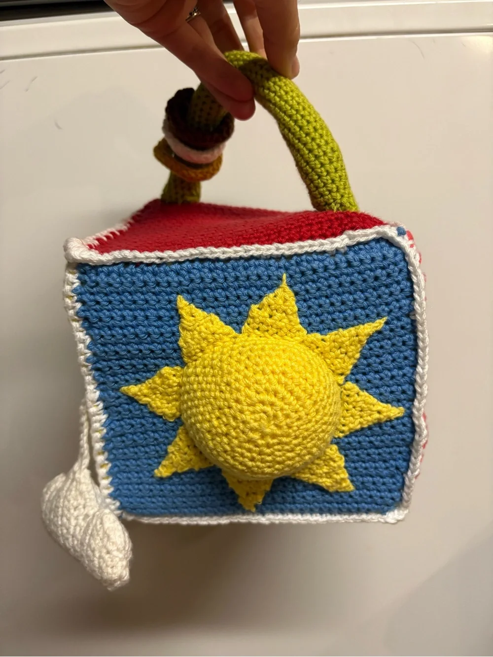 Handcrafted Infant Sensory Cube